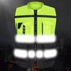 Colete refletivo de alta visibilidade, roupas de trabalho, motocicleta, ciclismo, esportes, roupas de segurança refletivas ao ar livre, jaqueta refletiva