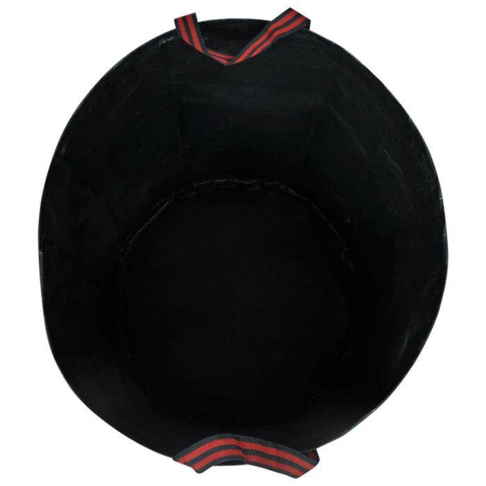 VidaXL Sac poubelle de jardin Vert foncé 4 pcs 272 L 150 g/m²