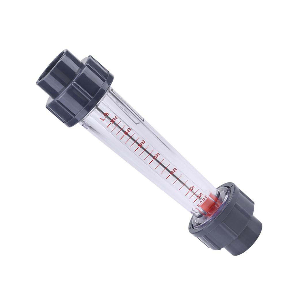 Plastic Tube Type LZS 25 Flow Meter 300 3000L H Water Rotameter