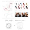 2Pcs/Set High Elastic Office Chair Covers Thicken Armchair Cover New Computer Chair Cover