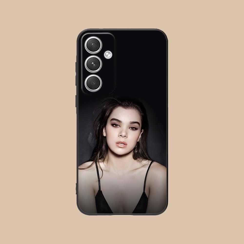 Hailee Steinfeld Matte TPU Mobile Phone Case for Samsung Galaxy S26 S25 S24 S23 S22 S21 S20 Note20 Plus FE Ultra Colorful Cover