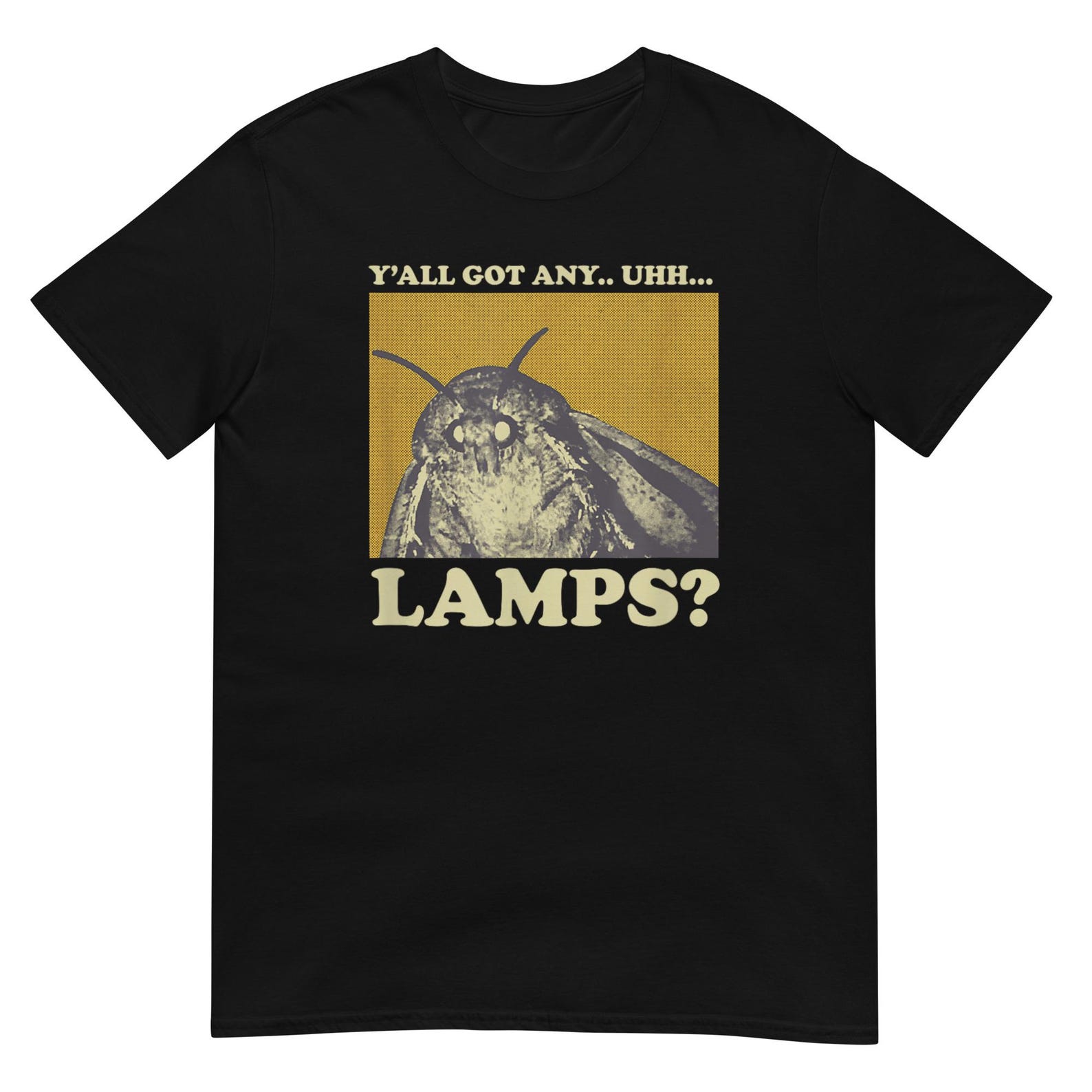 Y all Got Any Uhh... Lamps shirt, Funny Vintage Style Tee for Humor Lovers, Perfect Gift for Friends and Family XL