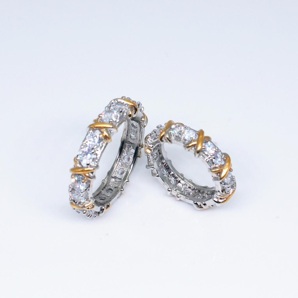 Colorful Inlaid Zircon Ring, Fashionable, Luxurious, Trendy Women's Ring