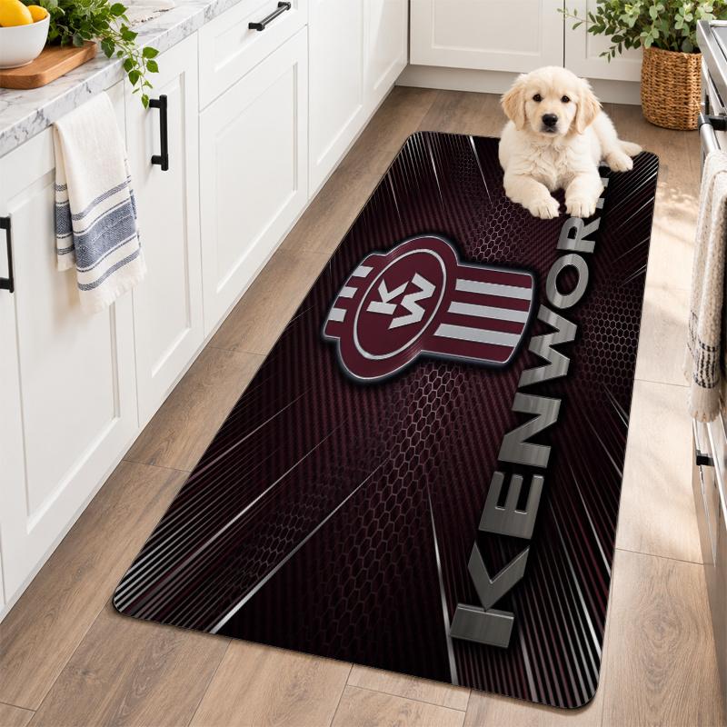 Flannel Kitchen Mat Kenworth Soft Area Rug Non Slip Floor Carpet Home Decoration