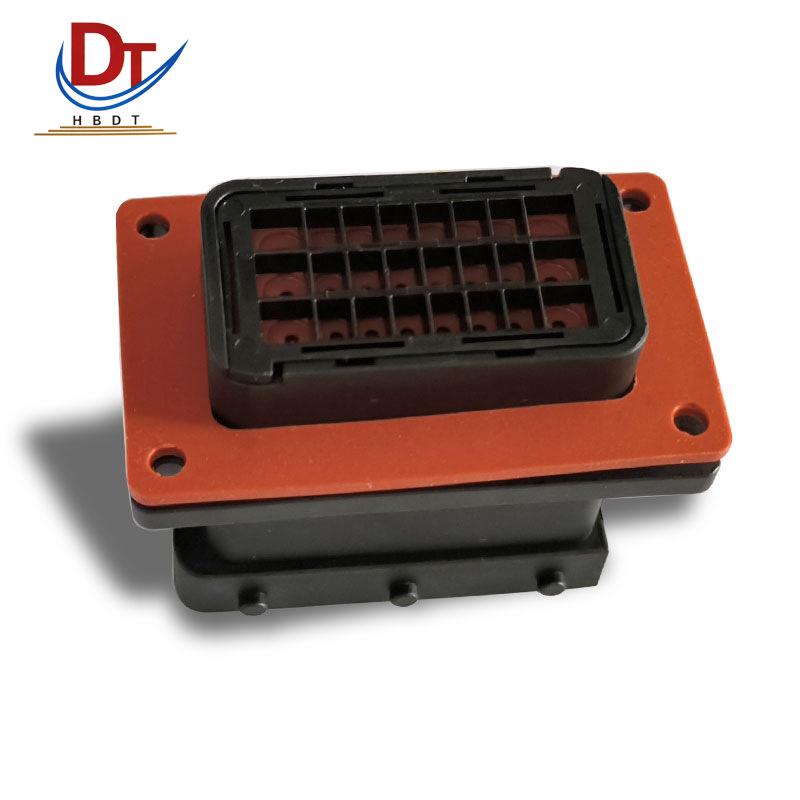 Domestic 24P Automotive Wiring Harness Connector: DJ7242-1.5 2.8-11 Plastic Plug Housing Component Connector Model DJ7242-1.5