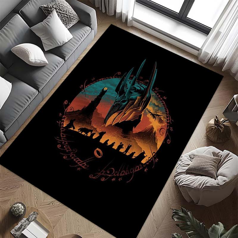 Middle-earth's Epic Saga carpet Living room and bedroom mats Suitable for all seasons Bathroom mat Art Protective pad