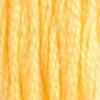 Fil à broder - DMC - Mouliné spécial 25 - Jaune - 8 mètres - Coton