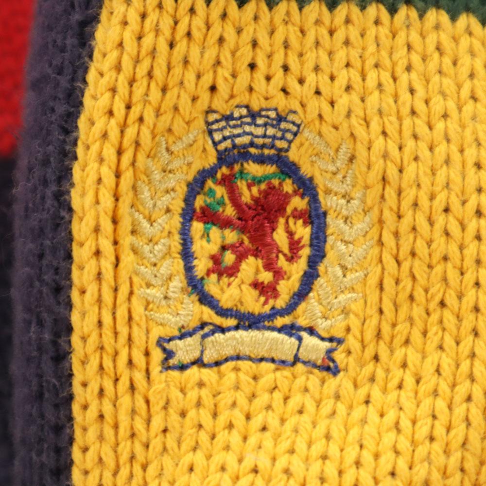 TOMMY HILFIGER 90s Old Flag Tag Long sleeve knit XL Multi sweater Men's Used
