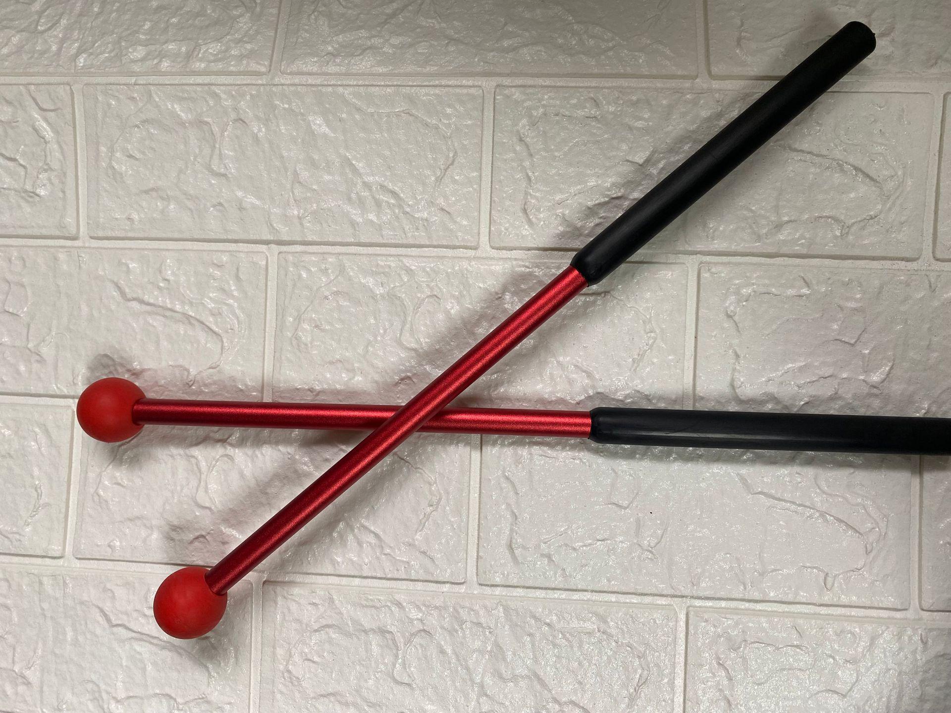 Heavy-Duty Drumstick Stand with Colored, Metal, Electronic, Wrist-Opening Drumsticks - Ideal for Practice and Protection 2.5cm Small Head