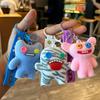 Cross-border Q Version Blind Box Series Dolls Funny Doll Model Ornaments with Keychain