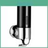 Soap Mounted Wall Dispenser Stainless Steel 500ml Shower Pump For Hotel Bathroom
