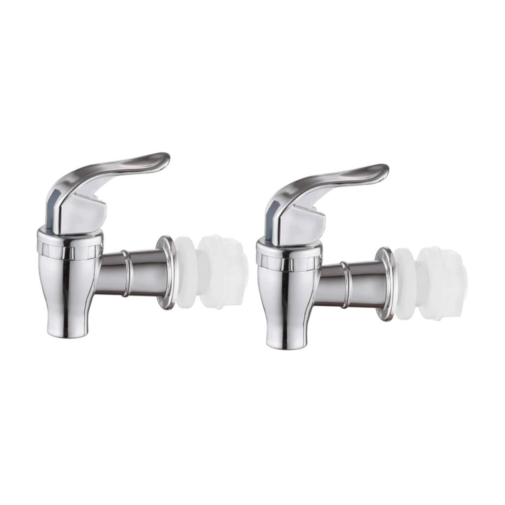 2Pcs Drink Dispenser Faucet Water Jug Spout Reusable Beverage Spigot for Fridge Dining
