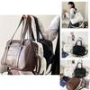 Stylish Urban Chic Tote Bag For Women Pu Leather Large Capacity Shoulder Bag