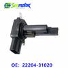 22204-31020 2220431020 222040H010 22204-0H010 For Toyota Camry Corolla Rav4 Sienna Lexus IS250 MAF Mass Air Flow Meter Sensor