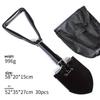 Compact Multifunctional Folding Shovel/Pick for Outdoor Camping and Engineering