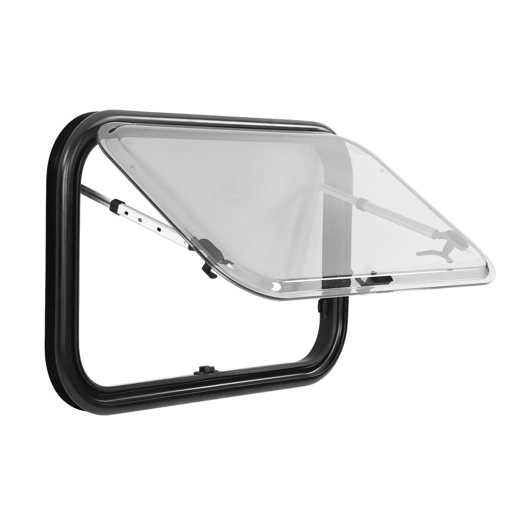 RV Push Out Window 700x450mm Double Layer UV Resistant Sound Heat Insulation External Exit Window wi