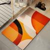 Geometric Art Bathroom Mat Super Absorbent Quick-Drying Non-Slip Shower Room Entrance Bathroom Decor