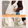 2026 New Portable Pet Backpack Small Outdoor Chest Bag Convenient For Cats Dogs To Travel Outdoors Breathable Soft Comfortable