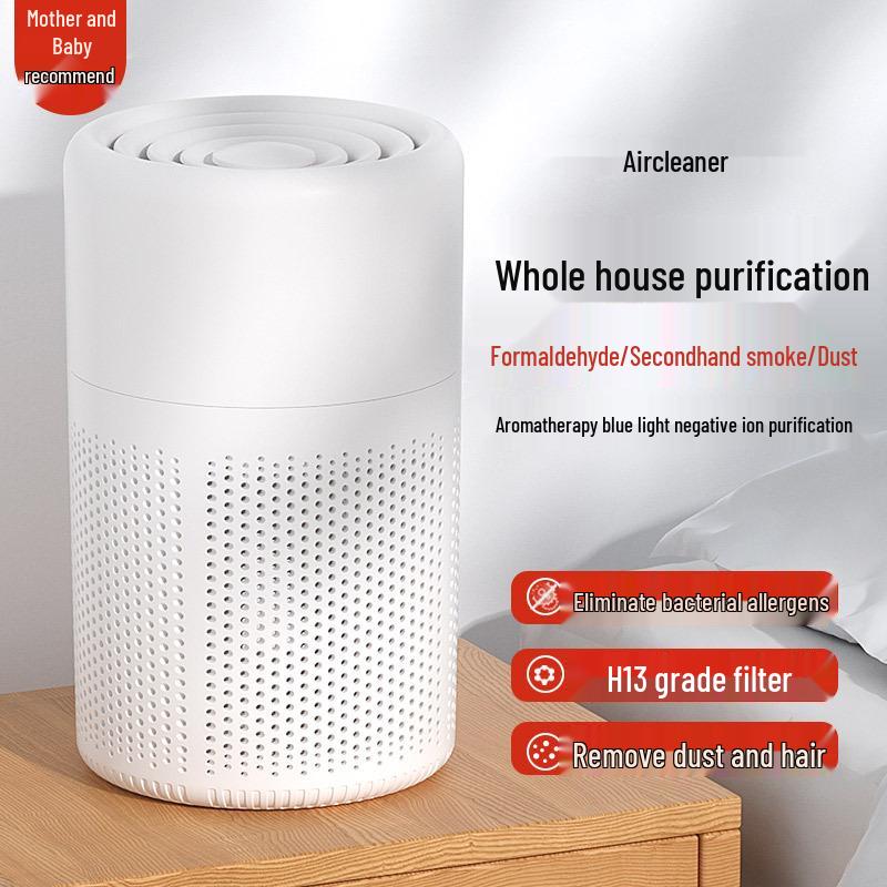 USB Portable Air Purifier for Smoke and Odor Removal - Household Formaldehyde Eliminator