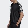adidas T Shirts Men's Black Crew Neck Moderate Straight Fit DT5287