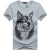 HNXC Men's Fashion Casual Summer Spring O-Neck Short Sleeve Blouses & Shirts Classic Exquisite