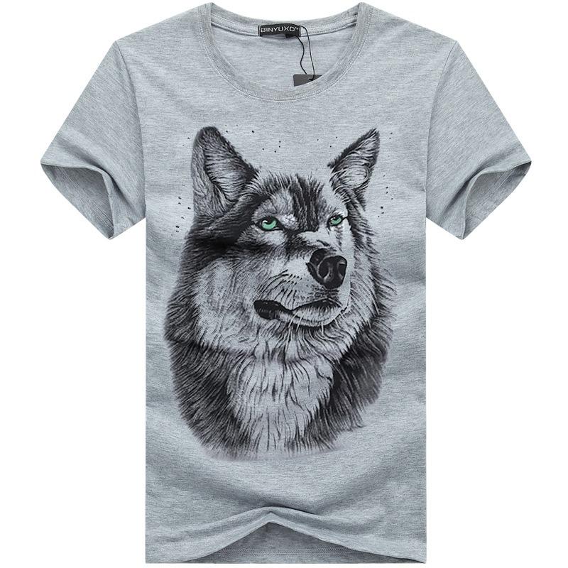 HNXC Men's Fashion Casual Summer Spring O-Neck Short Sleeve Blouses & Shirts Classic Exquisite