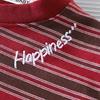 Korean Style Kids Boys Striped Top Cotton Splicing Loose Basic Kids T-Shirt Autumn Soft Breathable Children Clothes