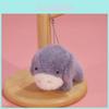 Cute Donkey Rhinoceros And Dog Plush Keychain With Short Plush Material For Birthday Gifts And Decor