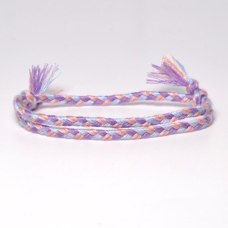 AKK Combed Cotton-Linen Handwoven Bracelet – Versatile, Comfortable, Stylish for Couples and Students