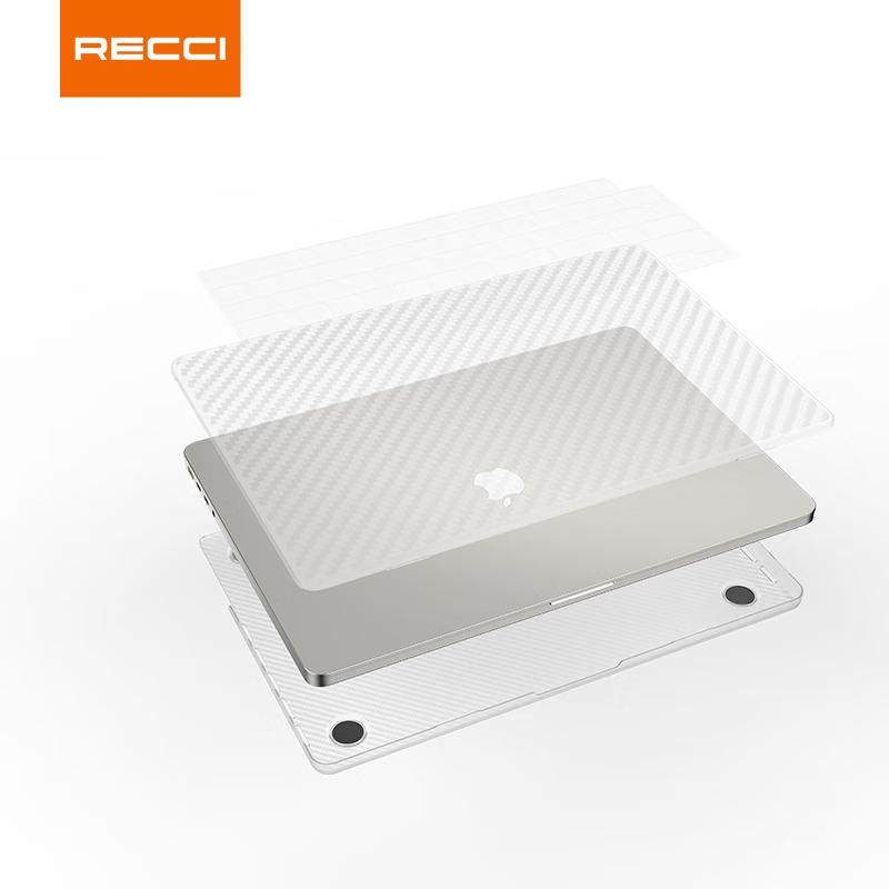 Recci Carbon Fiber Clear Protective Case