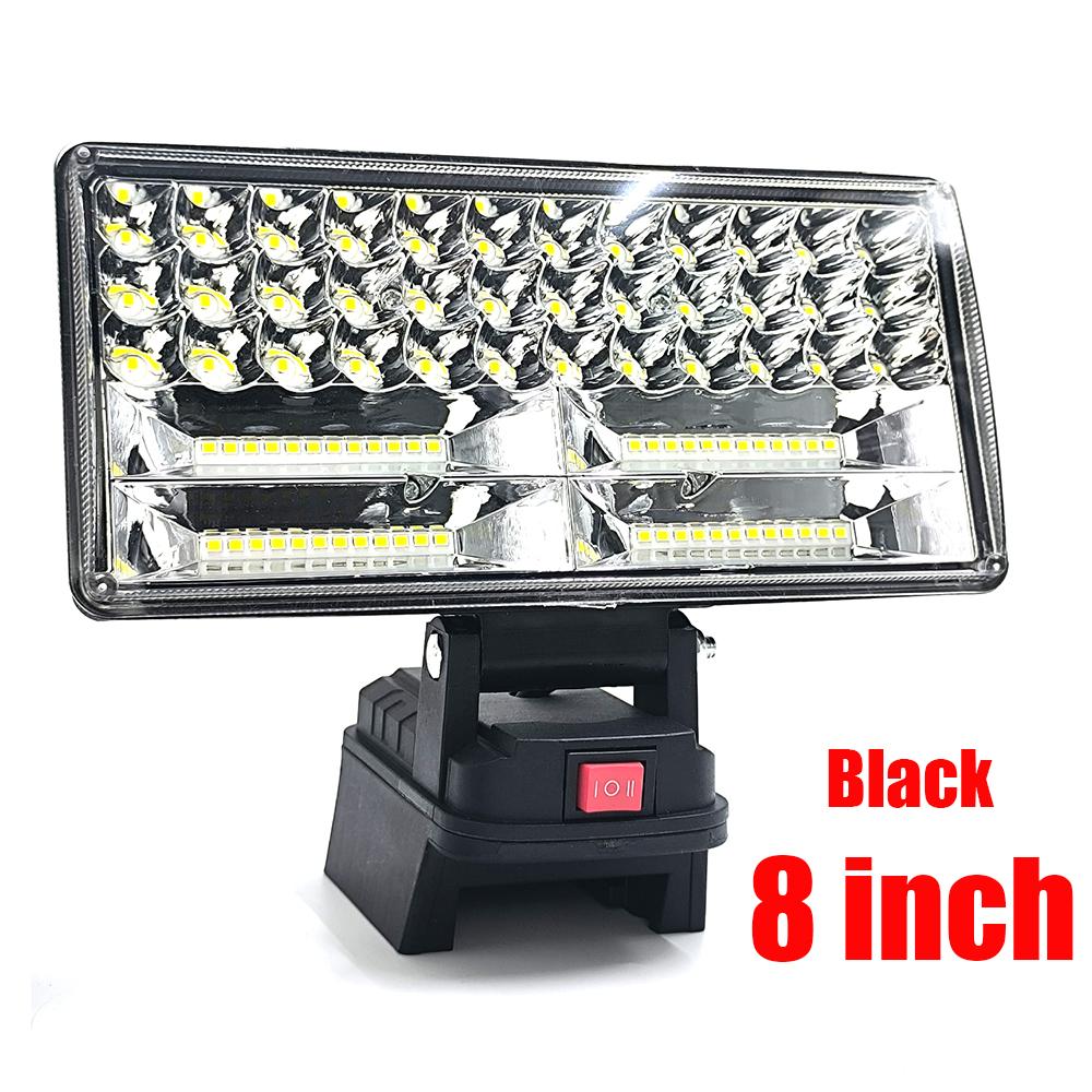 Led Light For Milwaukee 18V Li-ion Battery LED Work Light 1/1/8 inch Tool Light Portable Emergency Flood Lamp Camping lamp
