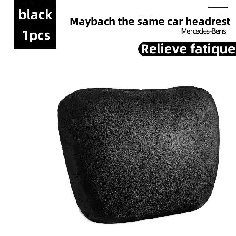 Car headrest neck support seat/Maybach design S-class soft adjustable car headrest neck cushion, high quality