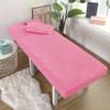 Crystal Velvet Thick Bed Cover Simple Beauty Bed Covers Massage Bed Cover for Hospital Hotel Beauty Salon with Open Hole
