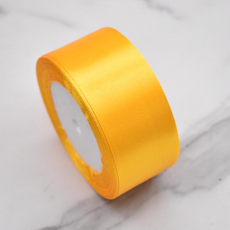 Hanfan 4cm Satin Ribbon for Wedding, DIY Crafts, Cake Decoration, Fresh Flowers & Gift Packaging.