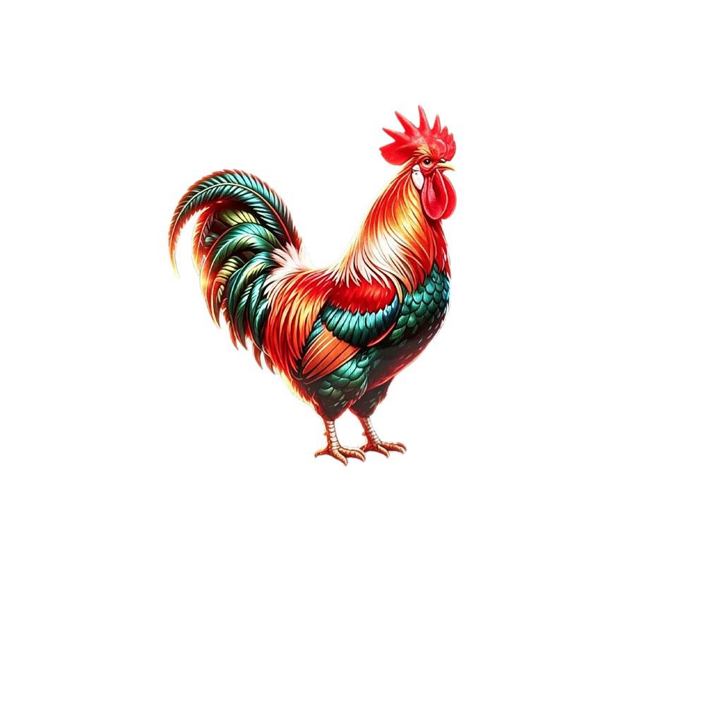 Acrylic Rooster Ornament for Home or Office Decor