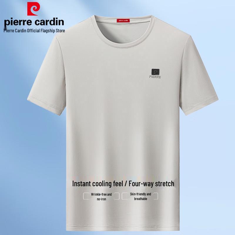 Pierre Cardin Men s Ice Silk Short Sleeve T-shirt M