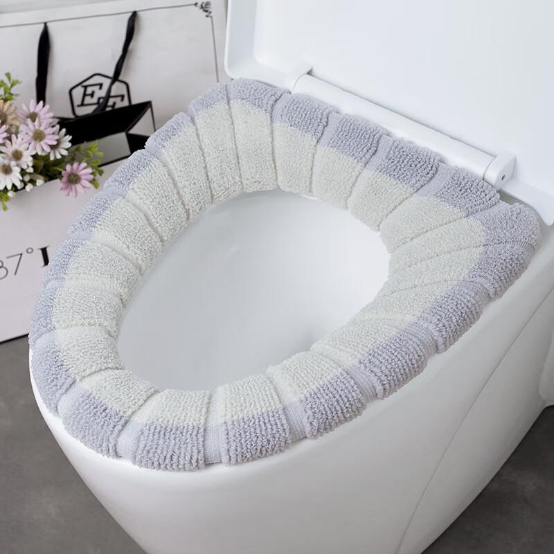 

Knitted Washable Toilet Seat Covers - 10 Pack