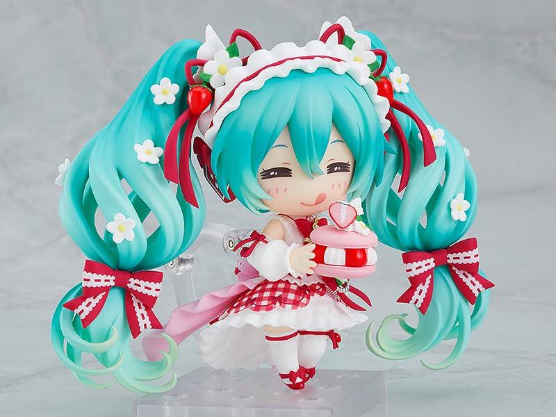 Good Smile Company Nendoroid Character Vocal Series 01 Hatsune Miku 15th Anniversary Plastic Action Figure Reissue Ver. Non-scale Pre-painted