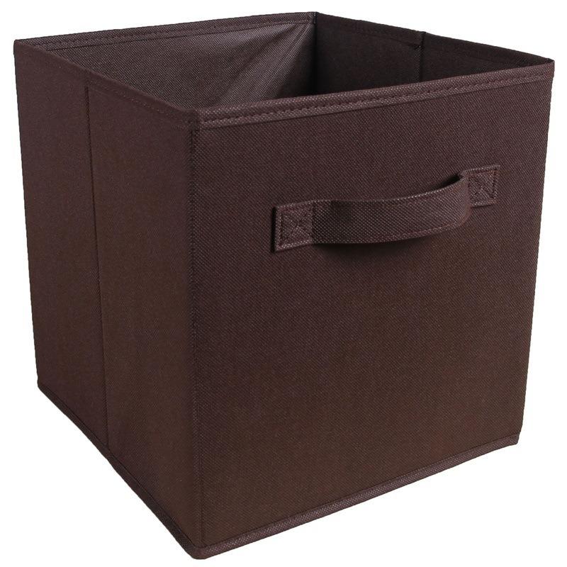 

1pcs Multi-Color Universal Foldable Storage Box Clothes Toy Organizer Non-Woven Fabric Storage Bin Without Lid Closet Organizer 1pcs-26.5x26.5x28cm
