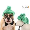 Funny Wigs for Cats Halloween Gathering Costume Pet Wigs Carnivals Cosplay Prank Headwear Dog Wigs Puppies Accessories
