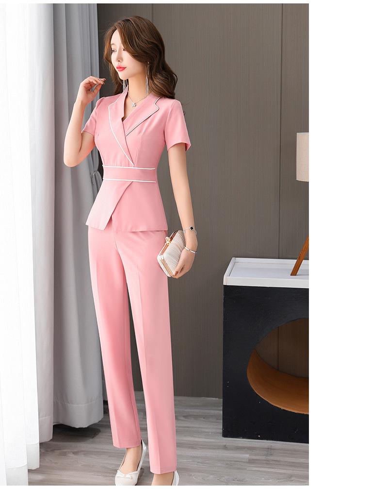 

Summer Beauty Salon Spa Uniform - High-End Foot Massage Technician Set M