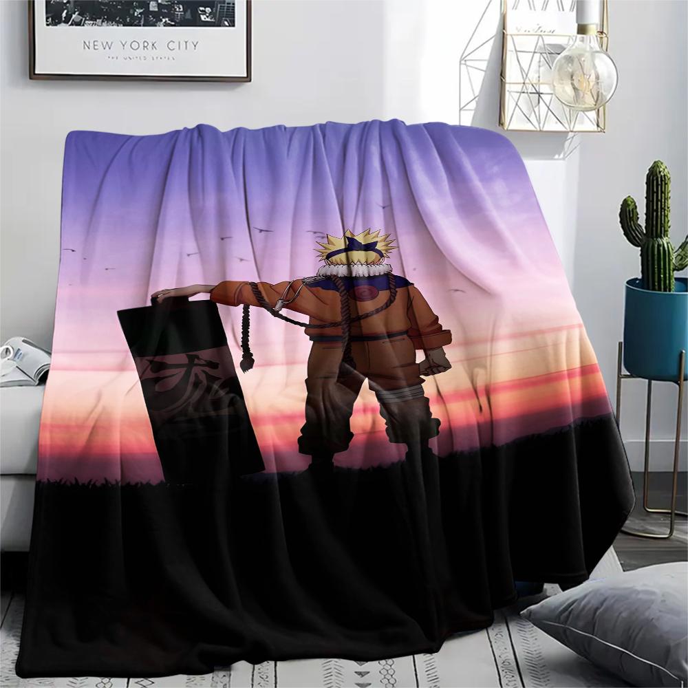 1Pc Cartoon Print Flannel Blanket, High Quality Comfortable for All Seasons, Home Decor, Warmth and Comfort, Perfect for Christmas Birthday Gift