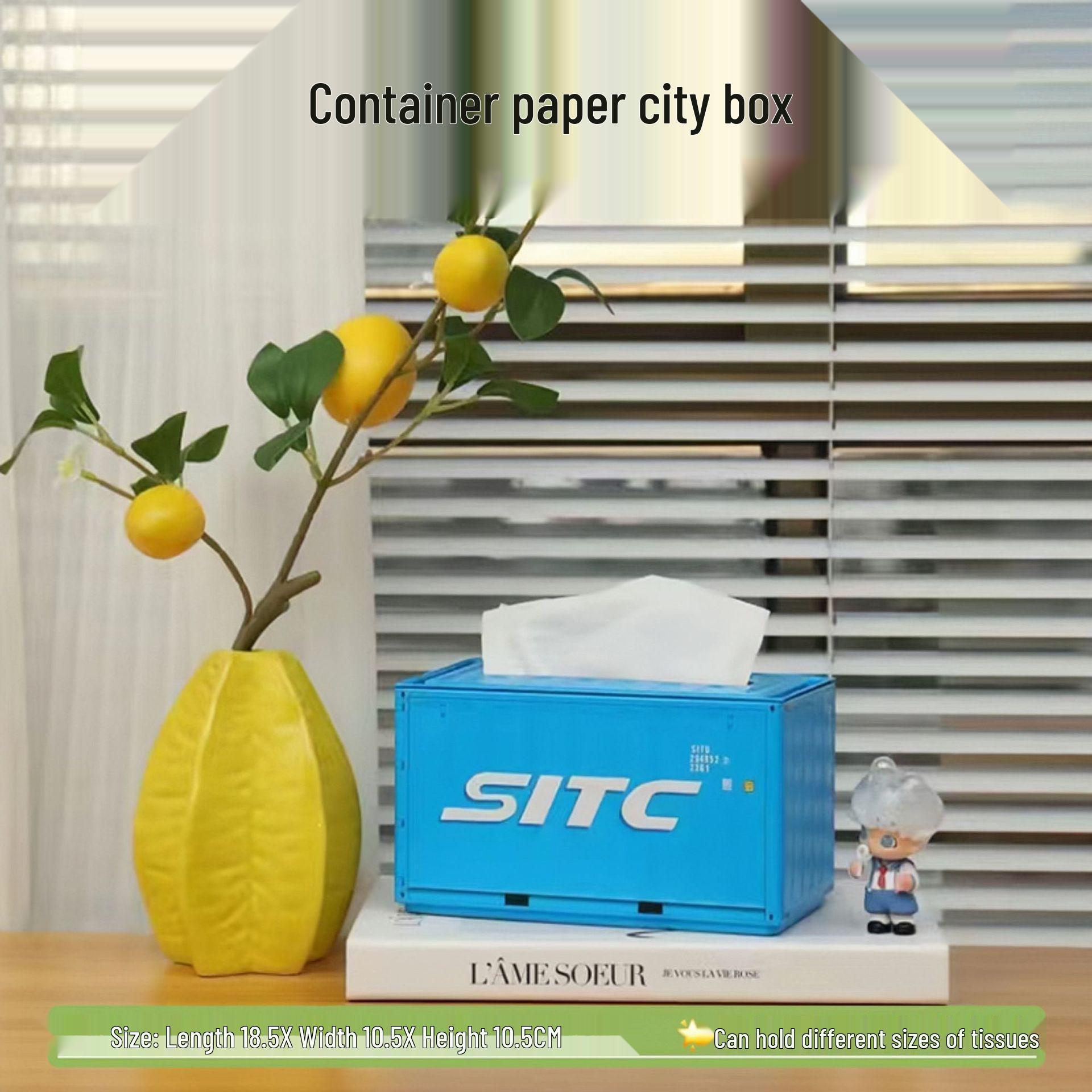 

Трендовая многофункциональная жестяная коробка для салфеток: Креативный декоративный ящик для хранения в индустриальном стиле