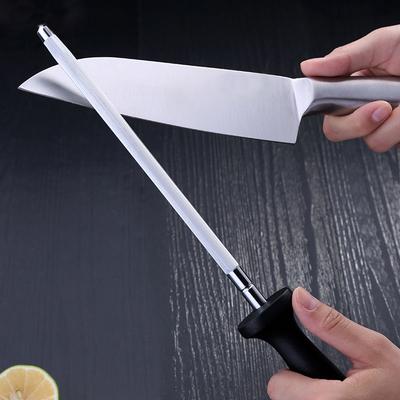 33cm Knivslipstav Professionell Kolstål Knivslipare Med ABS-handtag Slipning För Köksplanerare Mejsel Sax