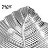 Decorative Scarf Clasp Leaf Silk Ring Buckle And Slides for Women, Metal T-shirt Women Ties Clip with Faux Pearls Embellishment Shawl, Bandana,