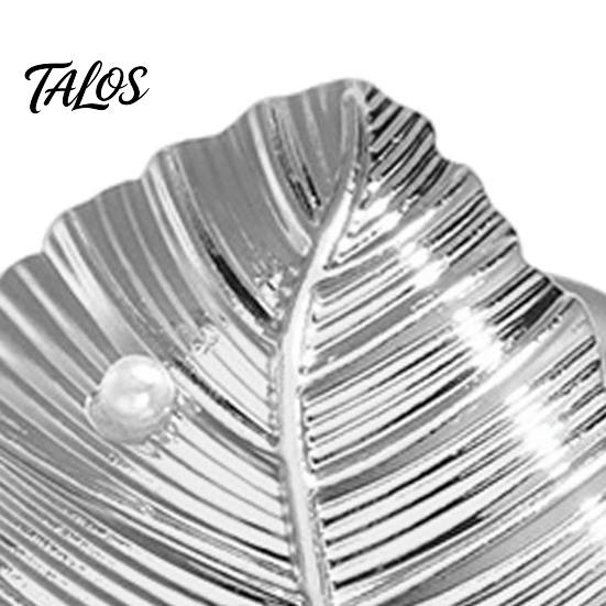 Decorative Scarf Clasp Leaf Silk Ring Buckle And Slides for Women, Metal T-shirt Women Ties Clip with Faux Pearls Embellishment Shawl, Bandana,