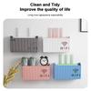 Wall Mounted Router Storage Rack Cable Organizer Wireless Wifi Router Shelf  Living Room