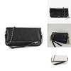 Solid Color Crossbody Bag With Chain And Foldable Design For Women