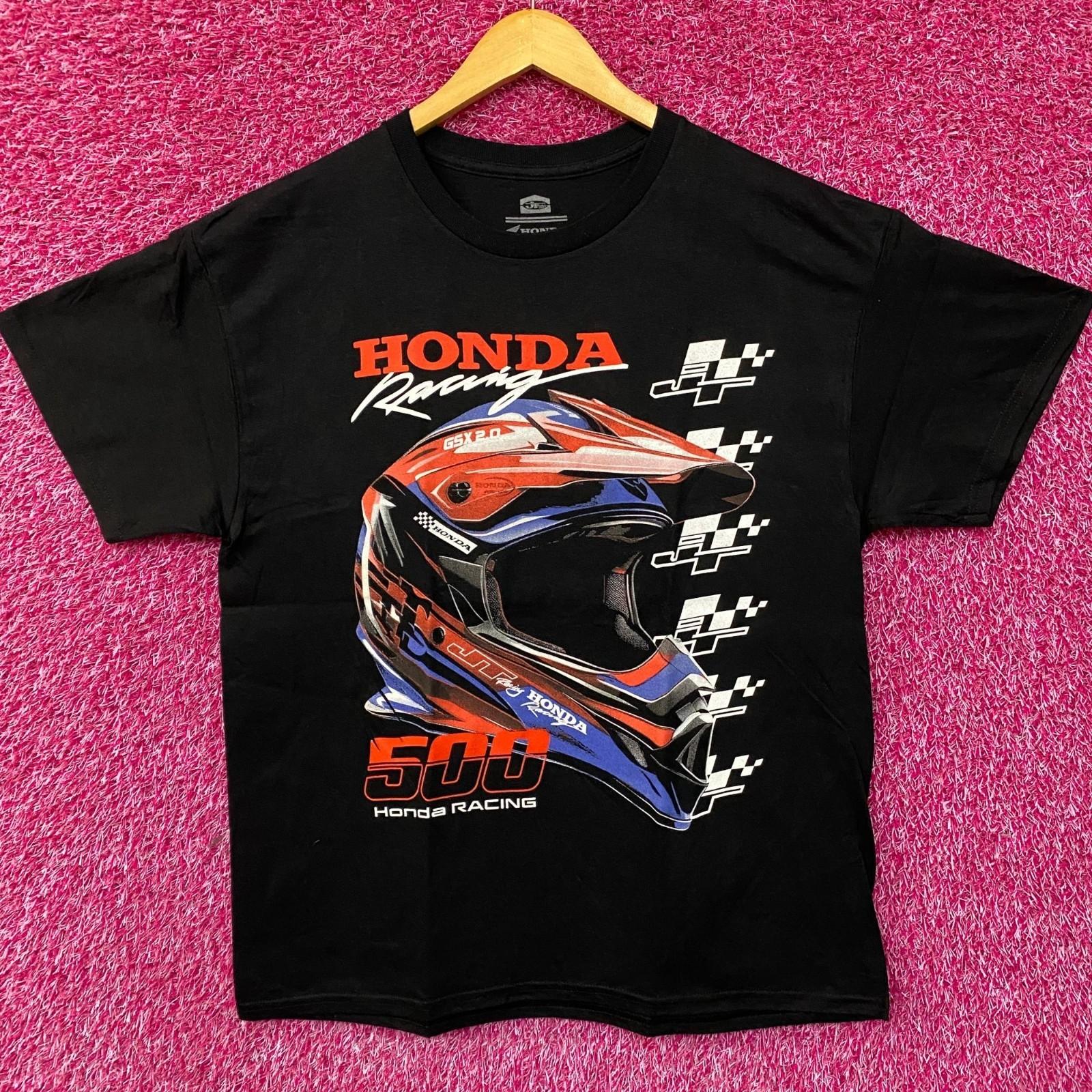 

JT Racing x Honda Racing 500 Washed Black T-Shirt 2XL