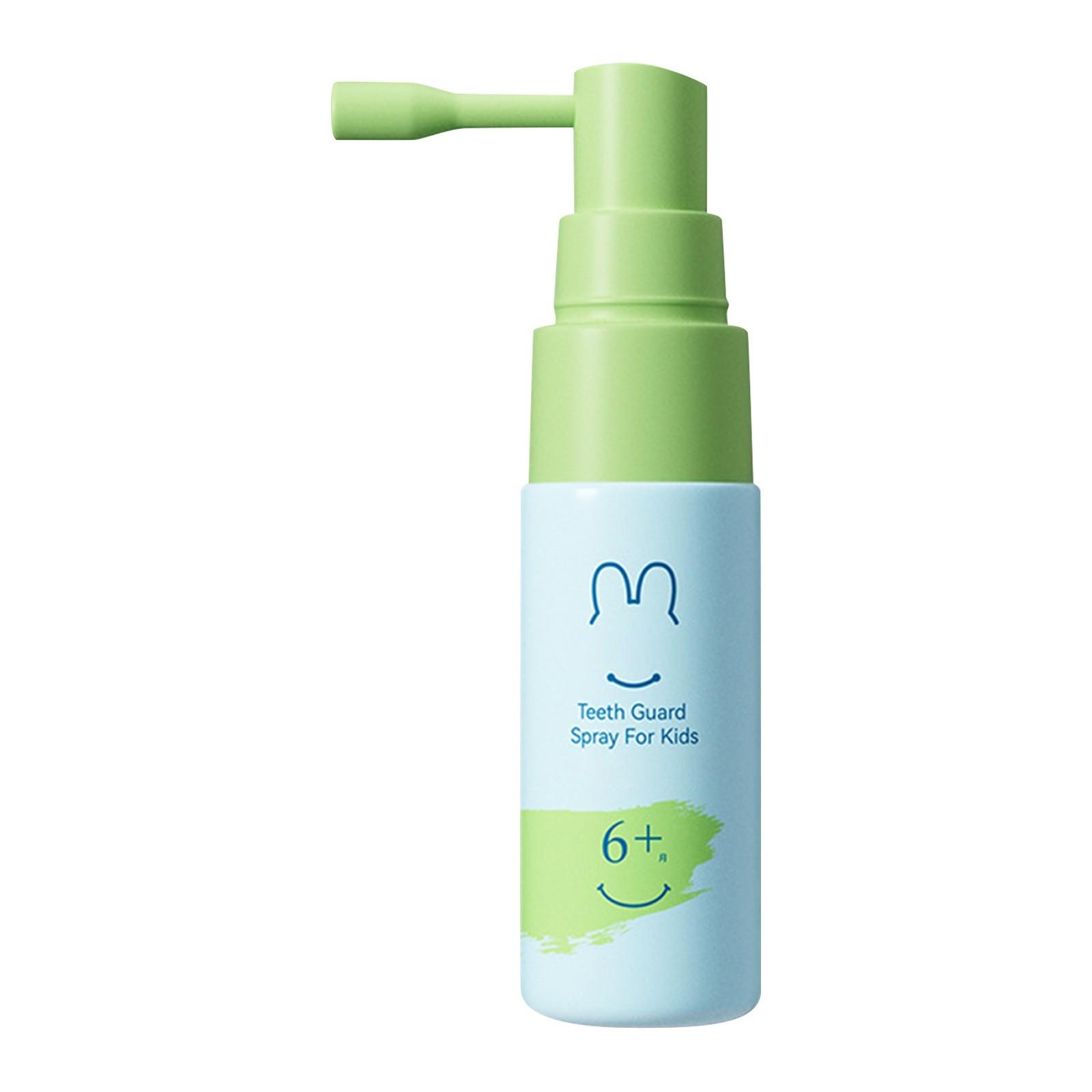 

Натуральный детский оральный спрей — это мягкий и эффективный способ очистки и полоскания рта у детей, уменьшающий повреждение зубов, 20 мл One Size зелёный